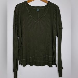 Wild Fable, Olive Green Oversized Sweater